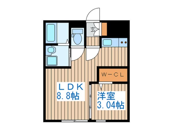 アスコット幸町の物件間取画像